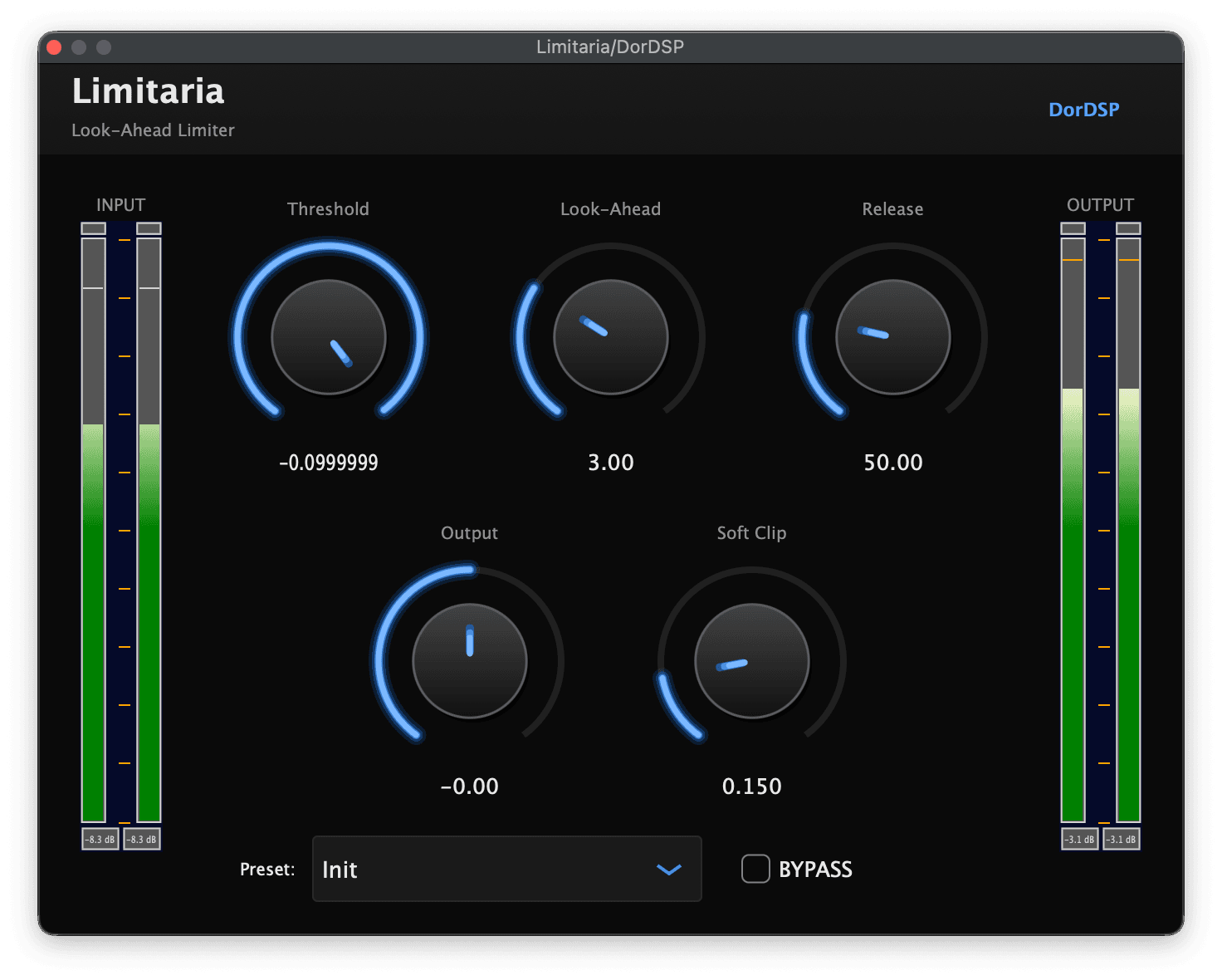 Limitaria plugin interface