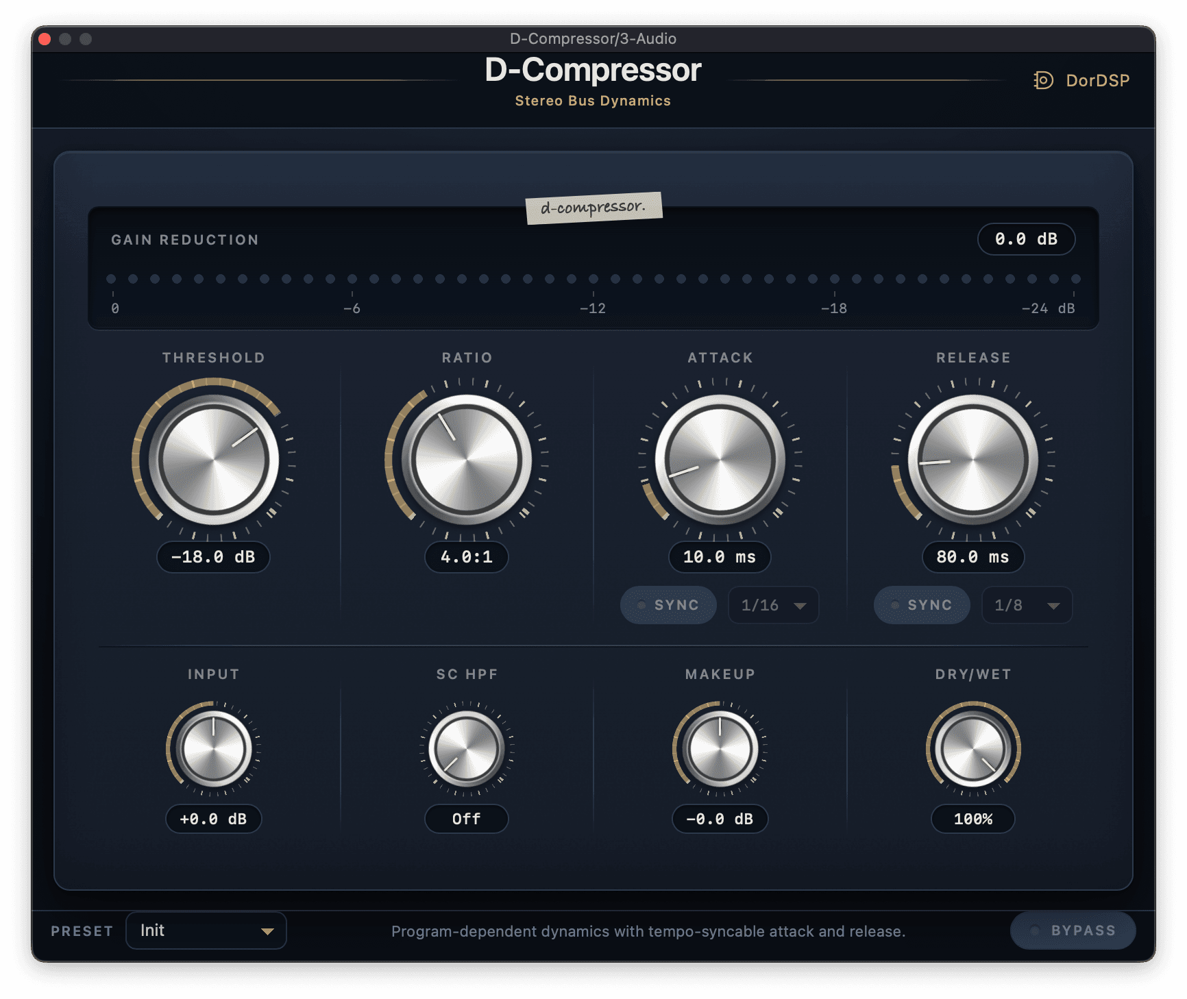 D-Compressor plugin interface