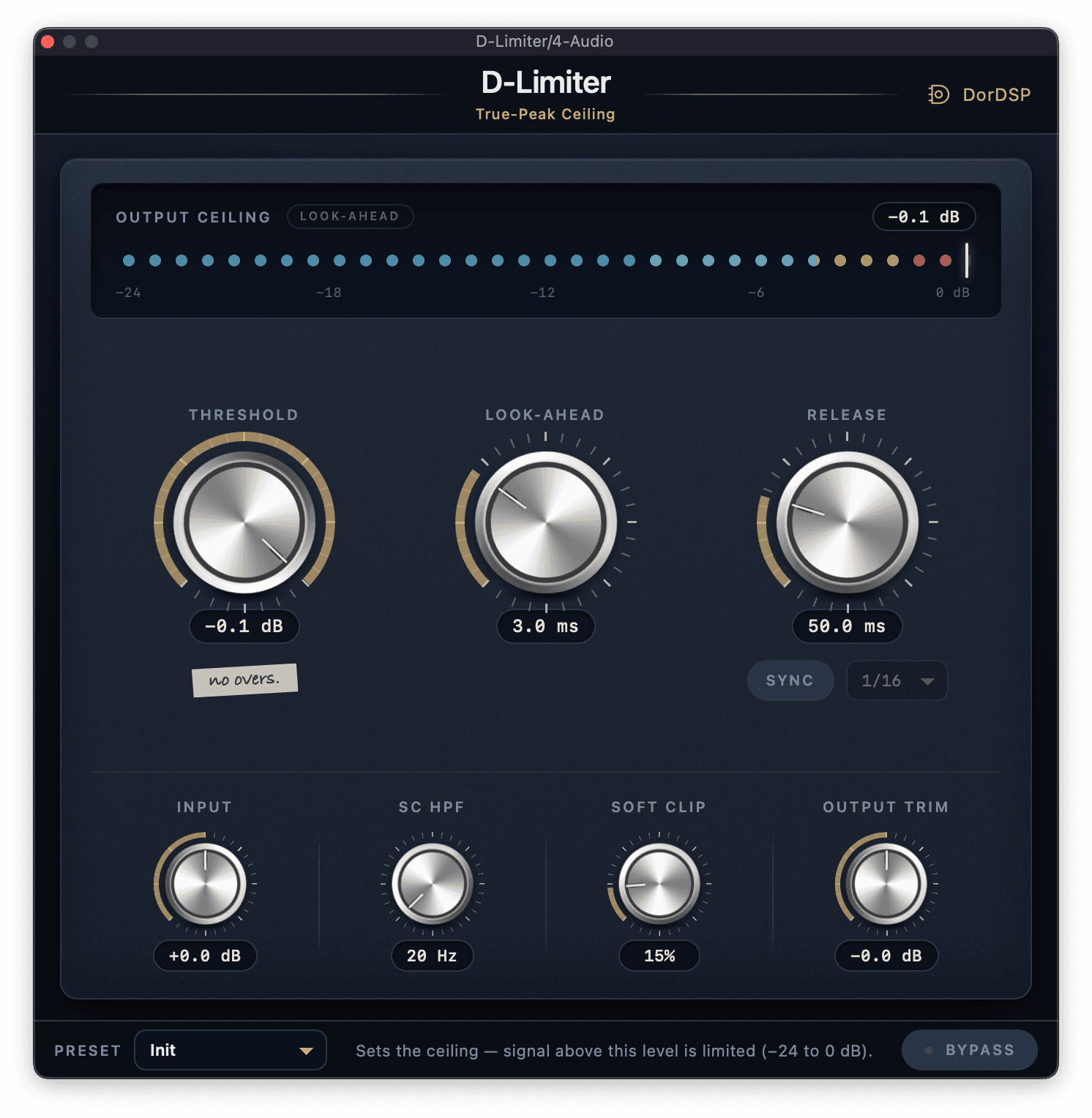 D-Limiter plugin interface